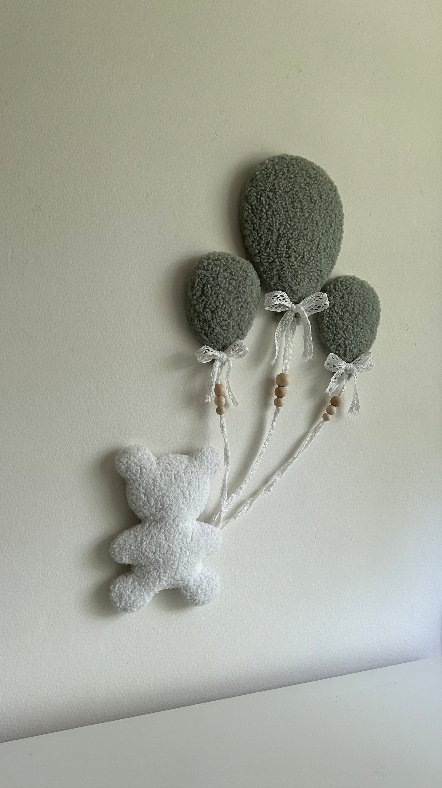 Teddybeer & ballonnen | 4-delige set