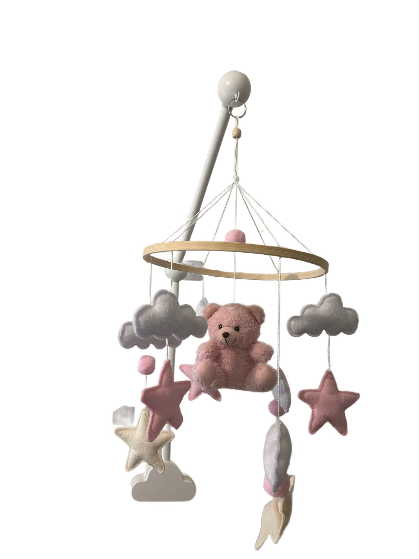 Boxmobiel Teddybeer Roze