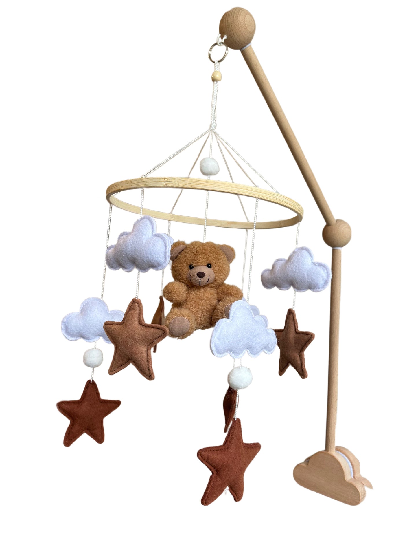 Boxmobiel Teddybeer Bruin