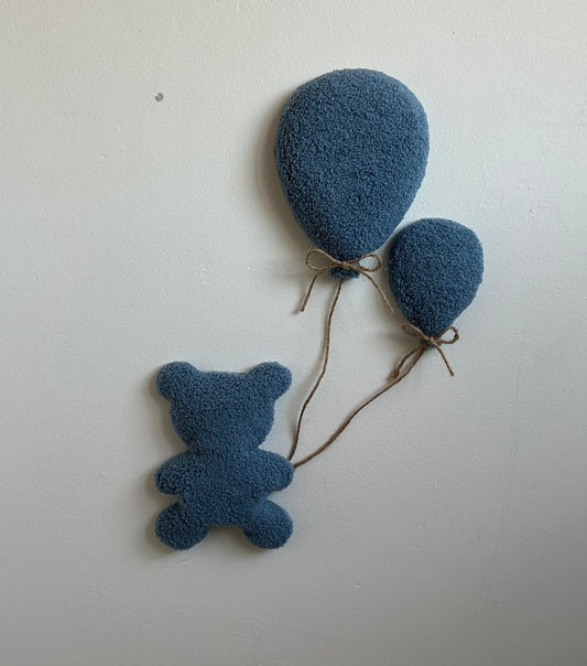 Teddybeer & ballonnen | 3-delig