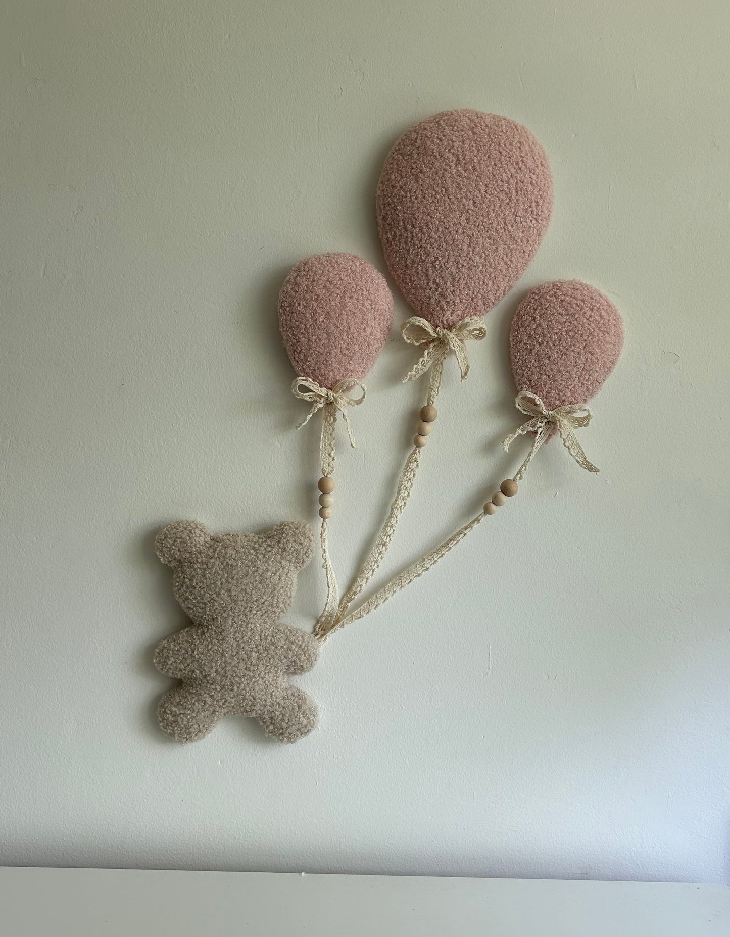 Teddybeer & ballonnen | 4-delige set