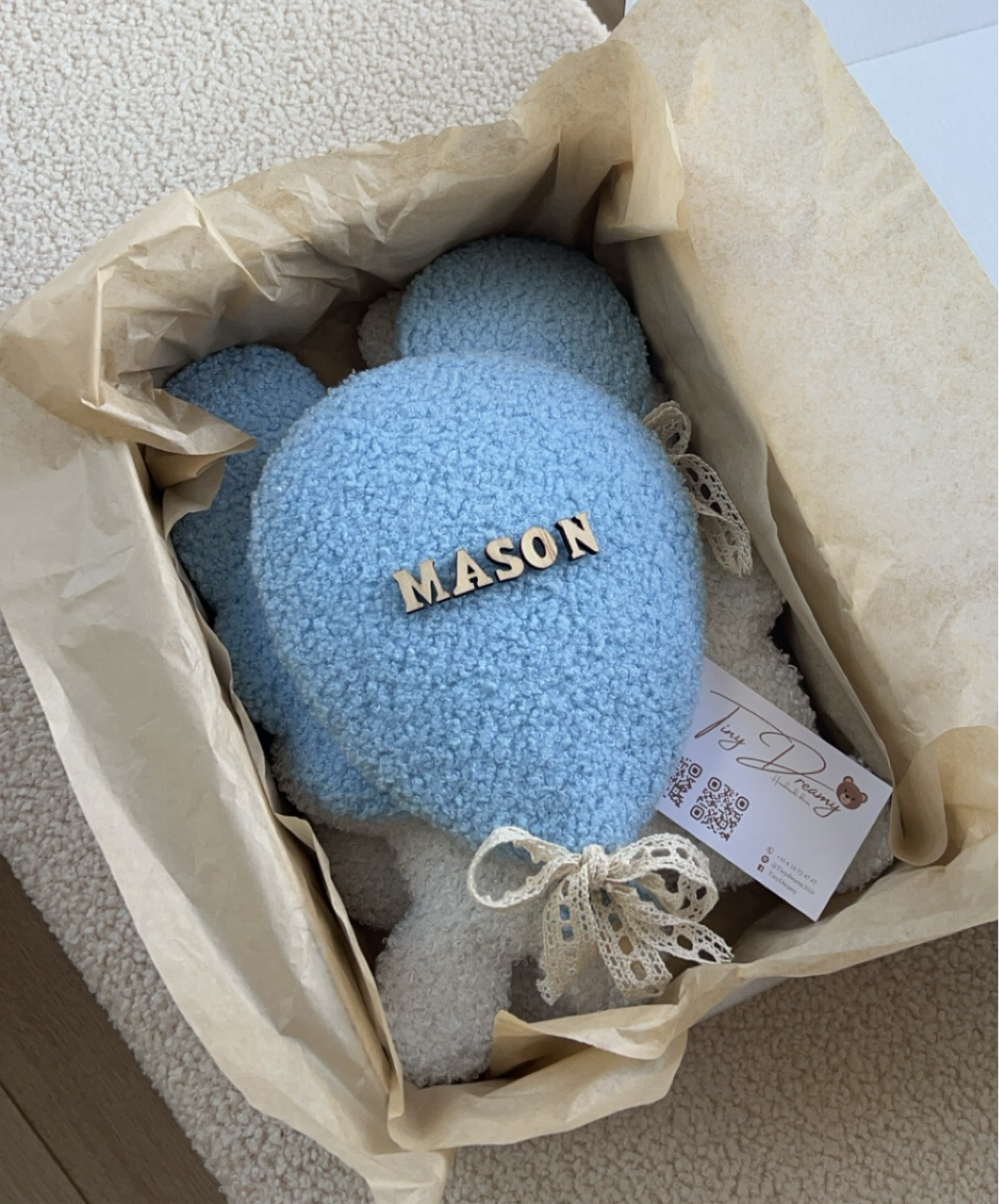 Gepersonaliseerde ballon | licht blauw