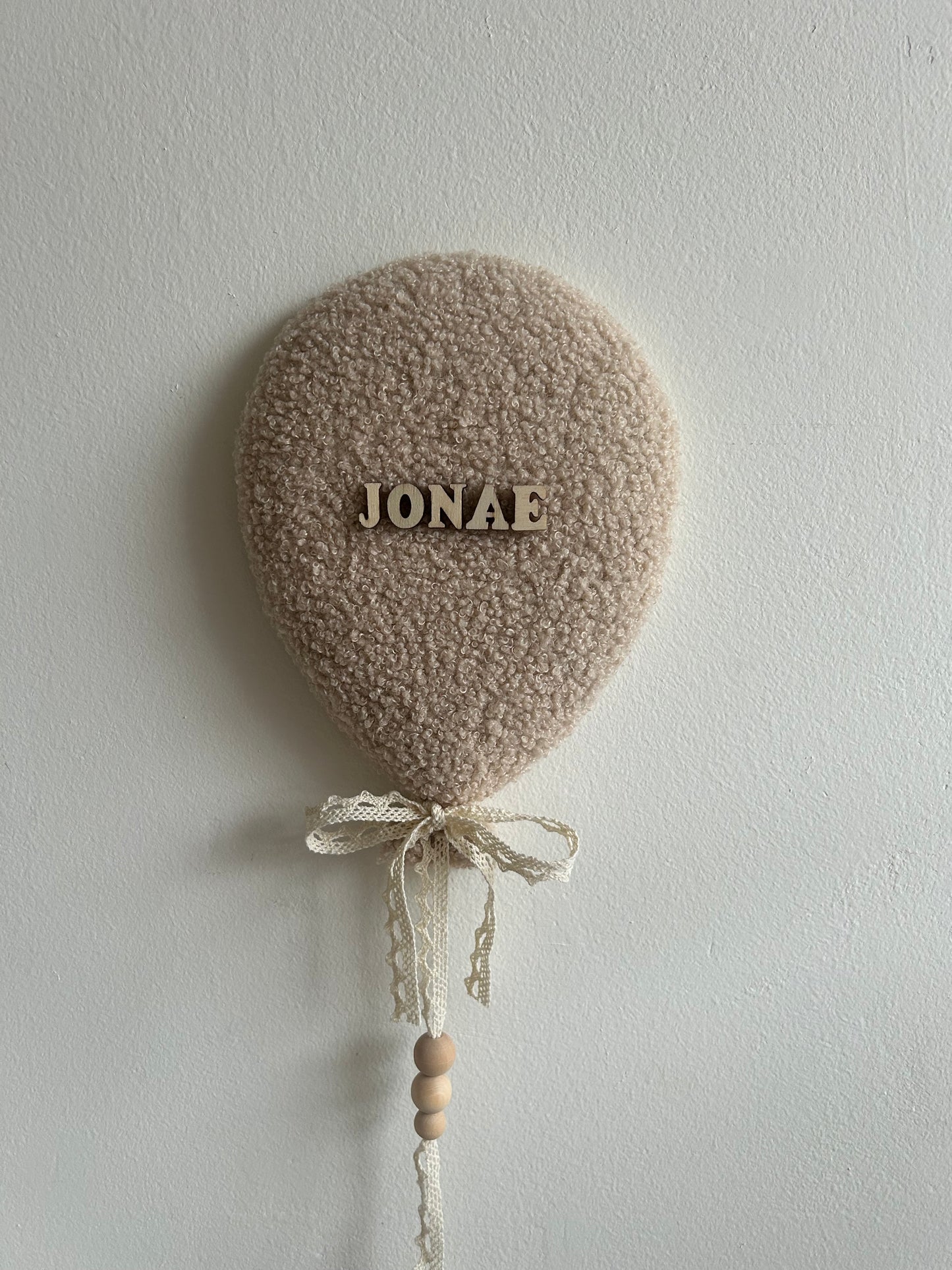 Gepersonaliseerde ballon | beige