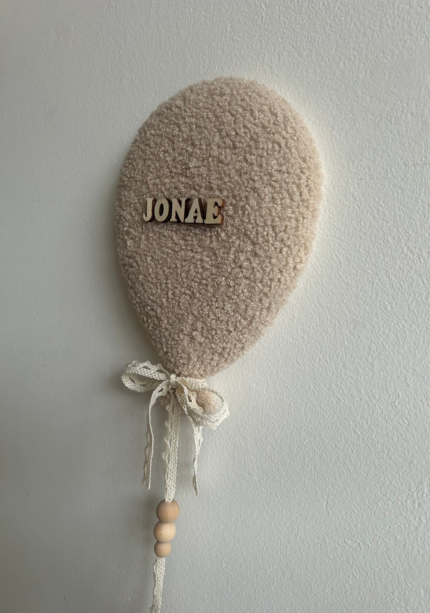 Gepersonaliseerde ballon | beige