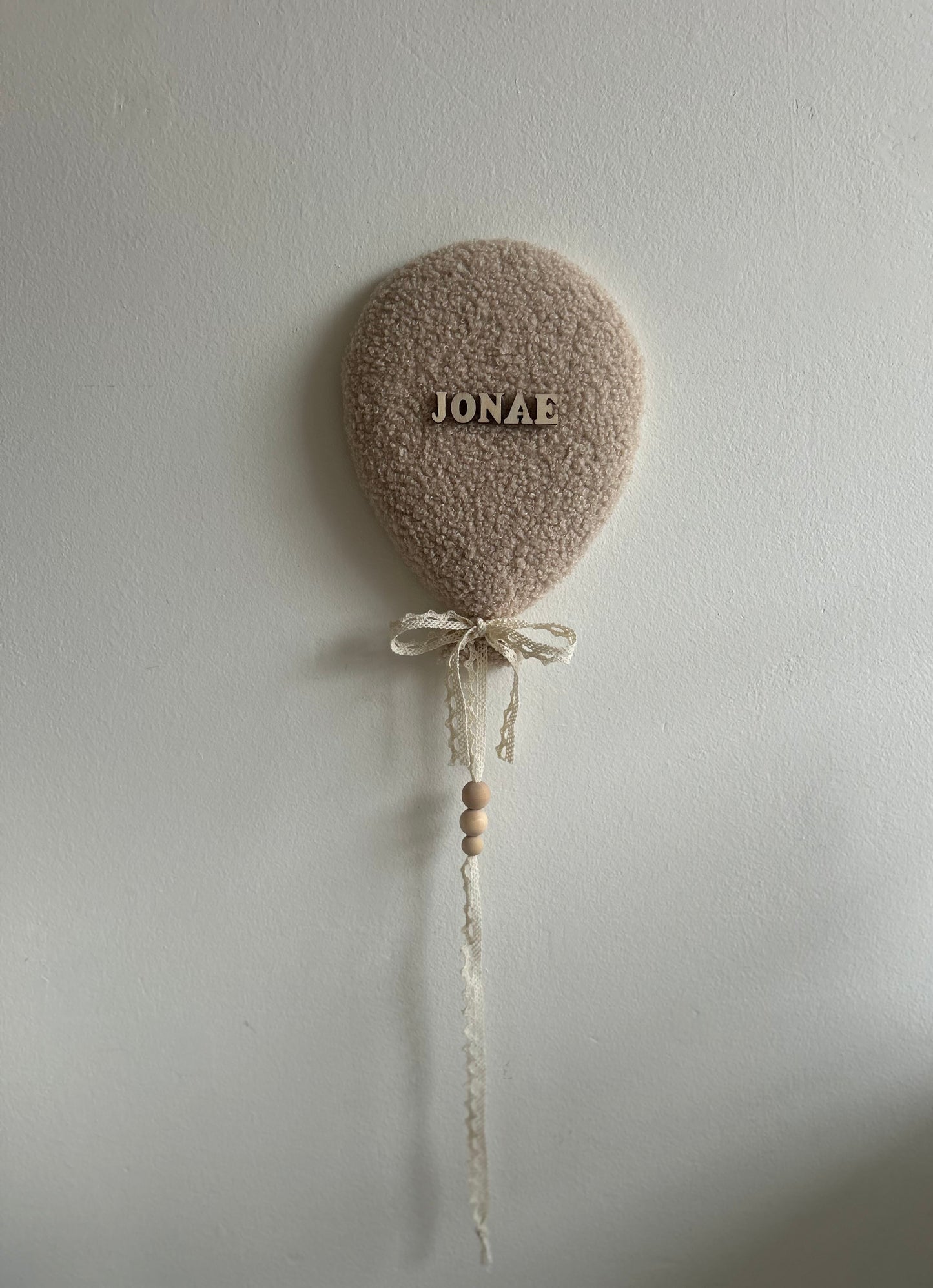 Gepersonaliseerde ballon | beige