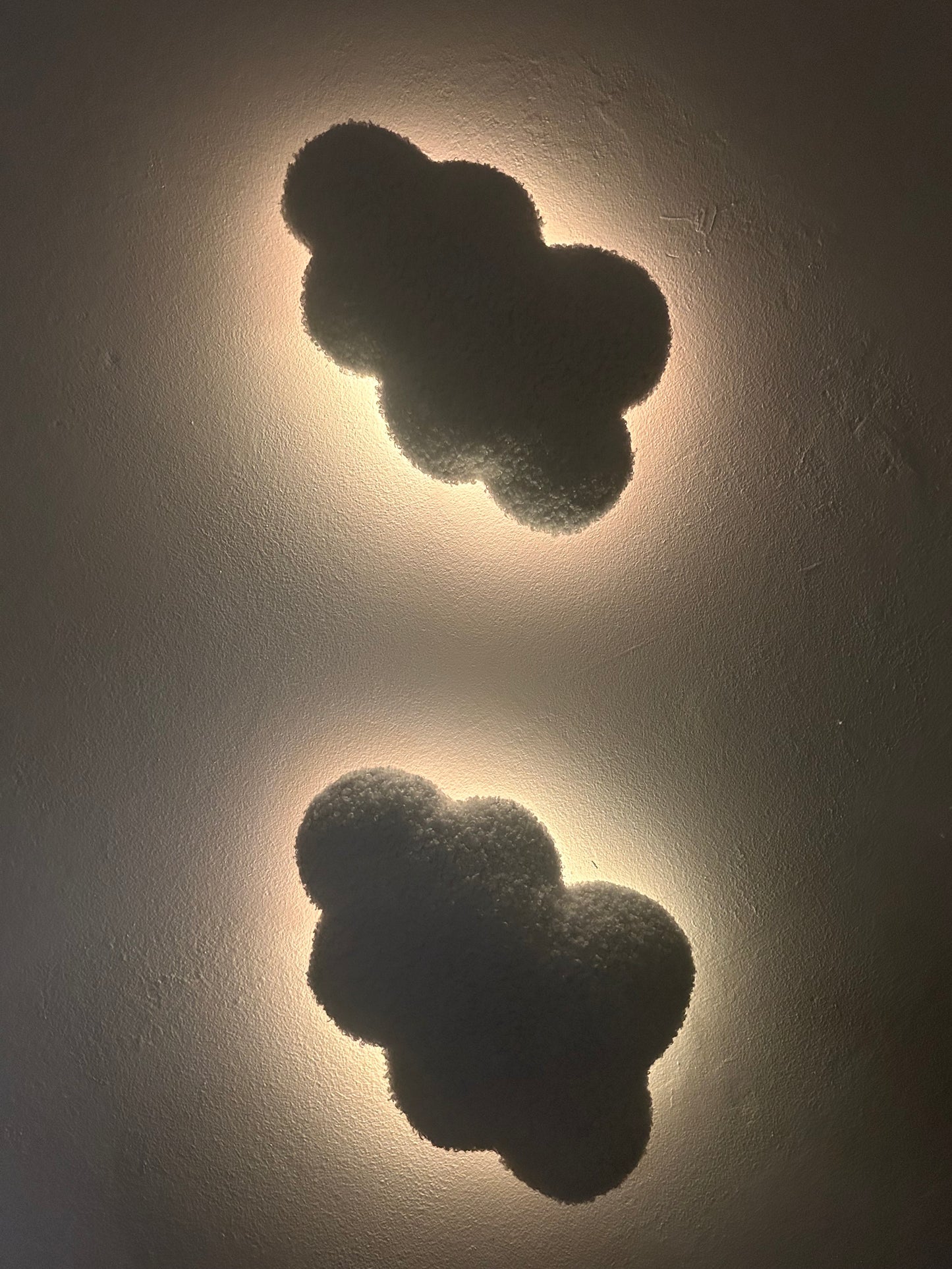 Wandlampen wolken