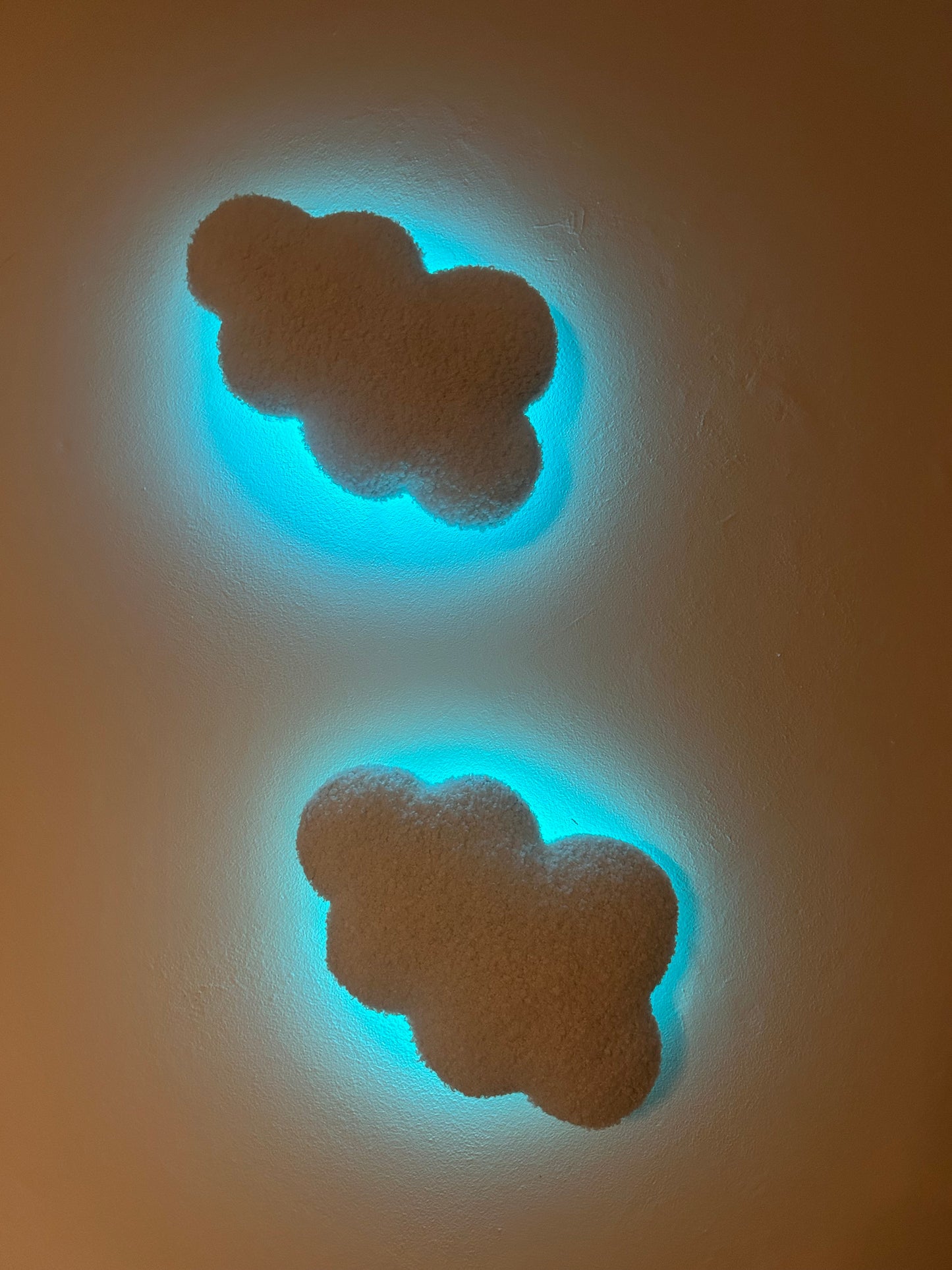 Wandlampen wolken